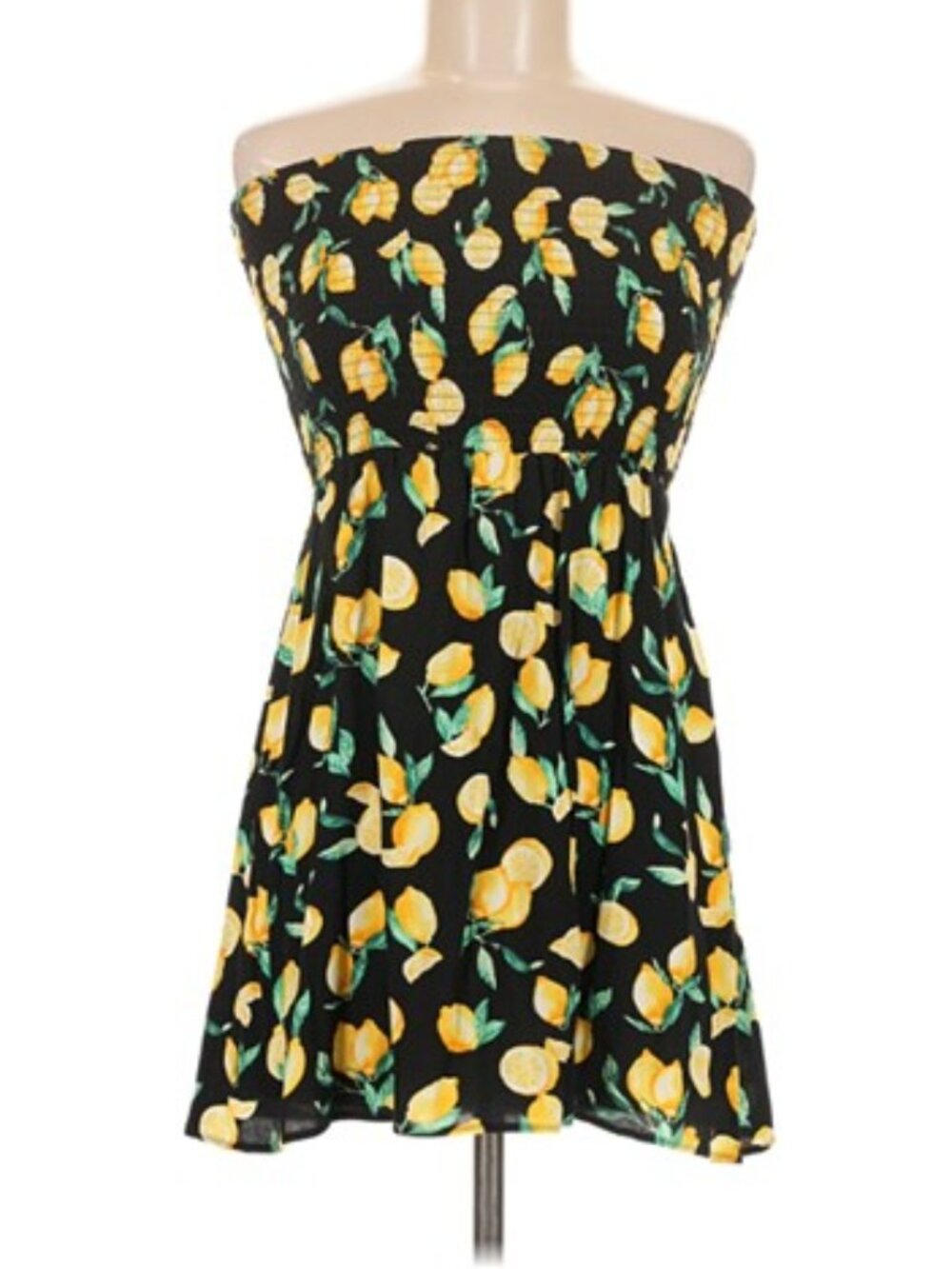ADORABLE Vicky Victoria Secret Pink Lemon Strapless Dress - Medium